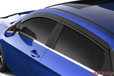 AVS Low Profile 4PC Smoke Ventvisor Side Window Deflector Hyundai Elantra 2021-2025 - 894118