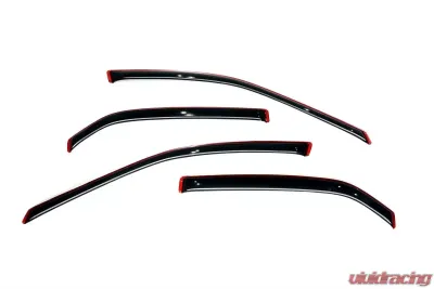 AVS Ventvisor In-Channel Front & Rear Window Deflectors 4pc Smoke Honda Accord 1998-2002 - 194959