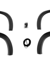AVS Front and Rear Fender Flares Black (4 Pc) Dodge Challenger Smooth 2008-2021                                     - 850250 - Image 9