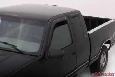 AVS Ventvisor Outside Mount Window Deflectors 4pc Smoke Chevrolet CK Ext. Cab 1988-1999 - 94231