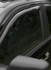 AVS Ventvisor In-Channel Window Deflectors 4pc Smoke Ram 1500 Crew Cab 2019                                     - 194818 - Image 8