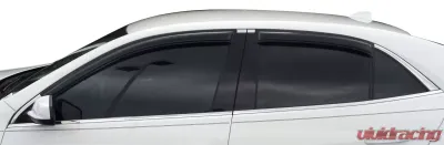AVS Ventvisor Outside Mount Window Deflectors 4pc Smoke Chevrolet Malibu 2013-2015 - 94362