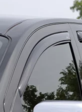 AVS Ventvisor In-Channel Front & Rear Window Deflectors 4pc Smoke Dodge RAM 1500 Quad Cab 2002-2008                                     - 194623 - Image 15