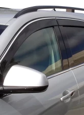 AVS Ventvisor Low Profile Deflectors 6pc Smoke w/Chrome Trim Cadillac SRX 2010-2017                                     - 796003 - Image 3