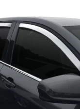 AVS Ventvisor Deflector Chrome Outside Mount 4 pc.                                     - 684446 - Image 4