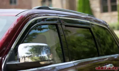 AVS Smoke with Chrome Trim Ventvisor Low Profile Window Deflectors 4pcs Buick Encore Gx 2020-2025 - 794030