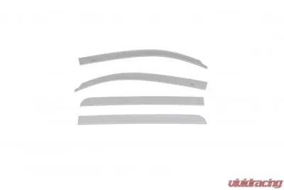 AVS Ventvisors 4pc Silver Sky Metallic Toyota Tundra Crewmax Low Profile Color Match 2015-2018 - 894012-1D6