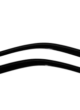 AVS Ventvisor Outside Mount Window Deflectors 2pc Smoke Dodge Dakota Quad Cab 2005-2010                                     - 92620 - Image 2