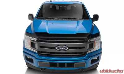 AVS Aeroskin Low Profile Acrylic Hood Shield Smoke Ford F-150 2015-2018 - 322096