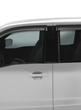 AVS Smoke Ventvisor Outside Mount Window Deflectors 4pcs Nissan Frontier 2022-2025                                     - 94788 - Image 4