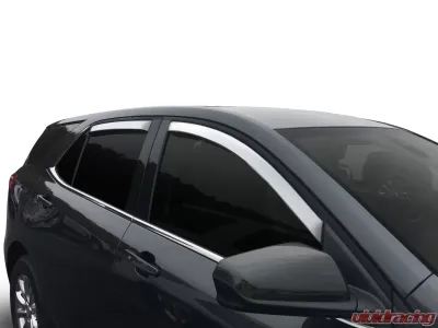 AVS Ventvisor Deflector Chrome Outside Mount 4 pc. Chevrolet Equinox 2018-2020 - 684634