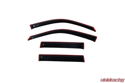 AVS Ventvisor In-Channel Front & Rear Window Deflectors 4pc Smoke Ford Explorer (4 Door) 2002-2010 - 194819