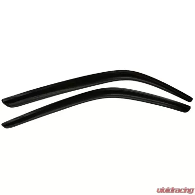 AVS Ventvisor Outside Mount Window Deflectors 2pc Smoke Ford F-150 Standard Cab 2015-2018 - 92971
