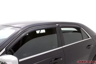 AVS Ventvisor Outside Mount Window Deflectors 4pc Smoke Chrysler 300 2011-2018 - 94432