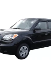 AVS Ventvisor Outside Mount Window Deflectors 4pc Smoke Kia Soul 2009-2013                                     - 94164 - Image 4