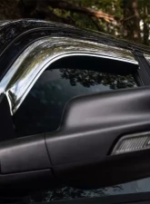 AVS Ventvisor Side Window Deflector 4pc Chrome Ram 1500 Extended Pickup 2019-2020                                     - 684813 - Image 5