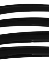 AVS Ventvisor Outside Mount Window Deflectors 4pc Smoke Hyundai Elantra (Excl. GT) 2011-2016                                     - 94615 - Image 3