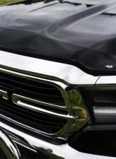 AVS Aeroskin Low Profile Acrylic Hood Shield - Smoke Dodge RAM 1500 2019                                     - 322163 - Image 3
