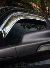 AVS Ventvisor Front & Rear Window Deflectors 4pc Chrome Ford Escape 2013-2019                                     - 684383 - Image 6