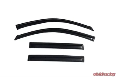 AVS Ventvisor Outside Mount Window Deflectors 4pc Smoke Toyota Highlander 2008-2013 - 94063