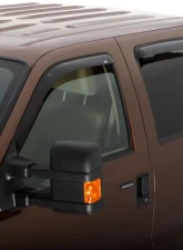 AVS Ventvisor Outside Mount Window Deflectors 4pc Smoke Ford F-250 Supercab 1999-2016                                     - 94522 - Image 5