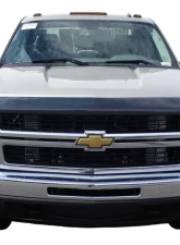 AVS Hoodflector Low Profile Hood Shield Smoke Chevrolet Silverado 2500 2005-2006                                     - 21154 - Image 5