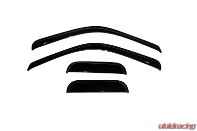 AVS Ventvisor Outside Mount Window Deflectors 4pc Smoke Ford F-250 Supercab 1999-2016 - 94522