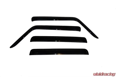 AVS Ventvisor Outside Mount Window Deflectors 4pc Smoke Jeep Commander 2006-2010 - 94117