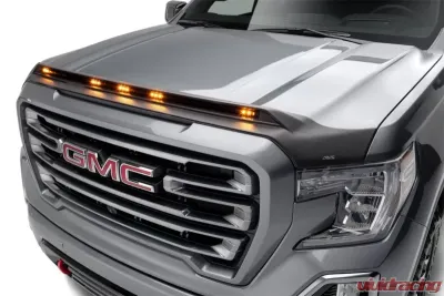 AVS Aeroskin Low Profile Hood Shield w/ Lights Black GMC Sierra 1500 2019 - 753167
