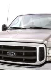 AVS Aeroskin Low Profile Hood Shield Chrome Ford F-250 1999-2007                                     - 622067 - Image 3