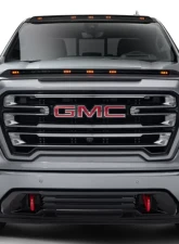 AVS Aeroskin Low Profile Hood Shield w/ Lights Black GMC Sierra 1500 2019                                     - 753167 - Image 9