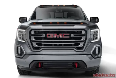 AVS Aeroskin Low Profile Hood Shield w/ Lights Black GMC Sierra 1500 2019 - 753167