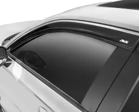 Auto Ventshade AVS Ventvisor Deflector; Smoke w/Chrome Trim; Low Profile; 4 pc. 2022-2025