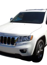 AVS Ventvisor Outside Mount Window Deflectors 4pc Smoke Jeep Grand Cherokee 2011-2018                                     - 94252 - Image 3