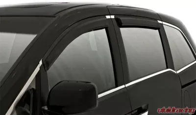 AVS Ventvisor Outside Mount Window Deflectors 4pc Smoke Toyota Pickup Access Cab 1989-1995 - 94023