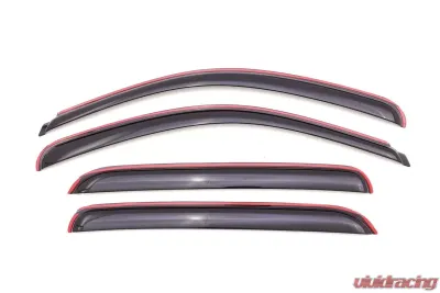 AVS Smoke In-Channel Ventvisor Front and Rear Window Deflectors 4pcs Hyundai Santa Cruz 2022-2025 - 194519