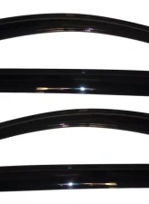 AVS Ventvisor Outside Mount Window Deflectors 4pc Smoke Mitsubishi Outlander (Excl. Sport) 2011-2018                                     - 94642 - Image 4