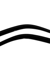 AVS Ventvisor Outside Mount Window Deflectors 2pc Smoke Toyota Tacoma Standard Cab 1995-2004                                     - 92925 - Image 2