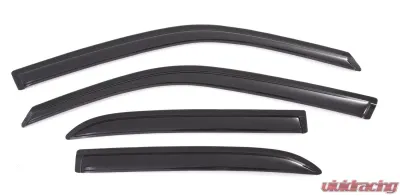AVS Ventvisor Outside Mount Window Deflectors 4pc Smoke Chrysler 300 2011-2018 - 94432