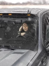 AVS Ventvisor Low Profile 4pc Smoke Chevrolet Silverado 1500 Crew Cab Pickup 2019+                                     - 894075 - Image 12