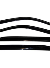 AVS Ventvisor Outside Mount Window Deflectors 4pc Smoke Chevrolet Trailblazer EXT 2002-2006                                     - 94240 - Image 2