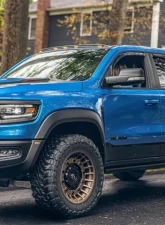 AVS Ventvisor In-Channel Window Deflectors 4pc Smoke Ram 1500 Crew Cab 2019                                     - 194818 - Image 7