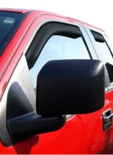 AVS Ventvisor In-Channel Front & Rear Window Deflectors 4pc Smoke Ford F-150 Supercab 2004-2014                                     - 194738 - Image 14