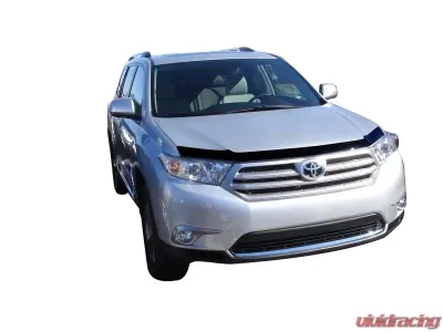 AVS Aeroskin Low Profile Acrylic Hood Shield Smoke Toyota Highlander 2011-2013 - 322035