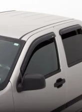 AVS Ventvisor Outside Mount Window Deflectors 4pc Smoke Chevrolet Colorado Crew Cab 2004-2012                                     - 94133 - Image 4