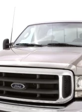 AVS Aeroskin Low Profile Hood Shield Chrome Ford F-250 1999-2007                                     - 622067 - Image 4