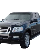 AVS Ventvisor Outside Mount Window Deflectors 4pc Smoke Ford Explorer Sport Trac 2007-2010                                     - 94740 - Image 2