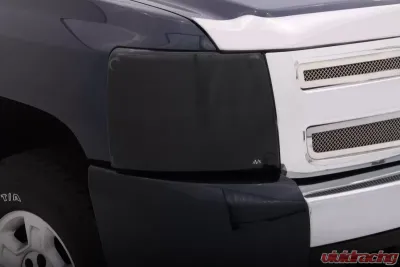 AVS Headlight Covers Black Chevrolet Silverado 1500 2007-2013 - 37724