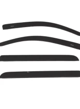 AVS Ventvisors 4pc Black Chevrolet Silverado 1500 Crew Cab Low Profile Color Match 2015-2018                                     - 894033-GBA-A - Image 3