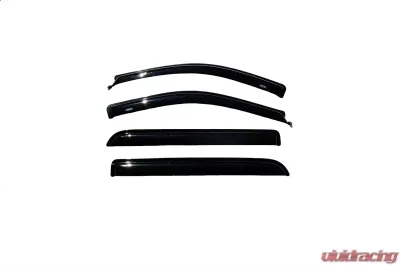 AVS Ventvisor Outside Mount Window Deflectors 4pc Smoke Lincoln Mark LT 2006-2008 - 94443
